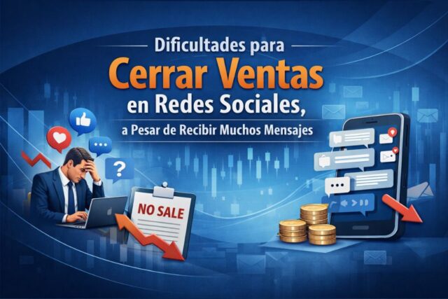 Dificultades para cerrar ventas en redes sociales